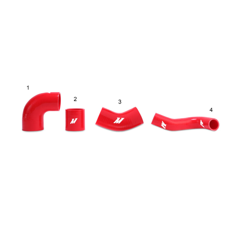 Mishimoto Mitsubishi Lancer Evolution 7/8/9 Red Upper Intercooler Pipe Kit