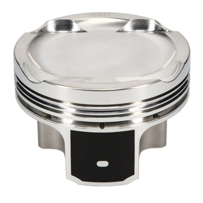 JE Pistons - Set of 4 Mitsubishi 4B11T 88.0mm Bore -8.2 Dish Asymmetrical FSR Pistons - Set of 4
