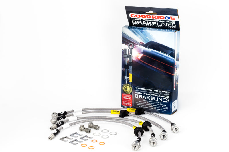 Goodridge 15-16 Ford Focus RS (RS MK3 Only) SS Brake Lines