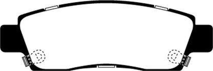 EBC 03-05 Chevrolet SSR 5.3 Greenstuff Rear Brake Pads