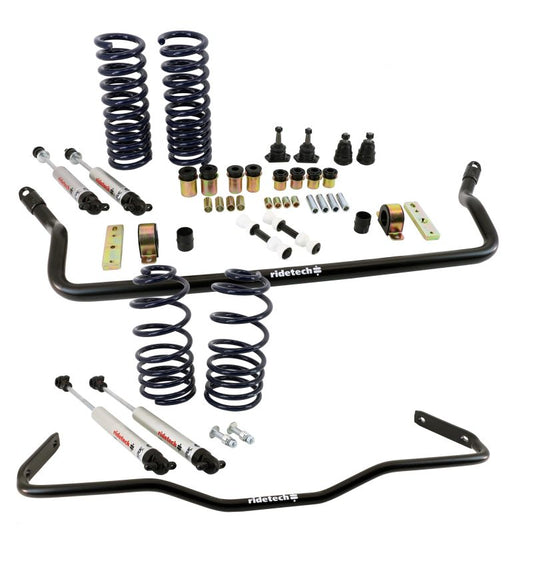 Ridetech 68-72 GM A-Body Big Block StreetGrip Suspension Kit w/ Ball Joints & Bushings