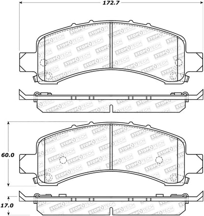 StopTech Street Brake Pads