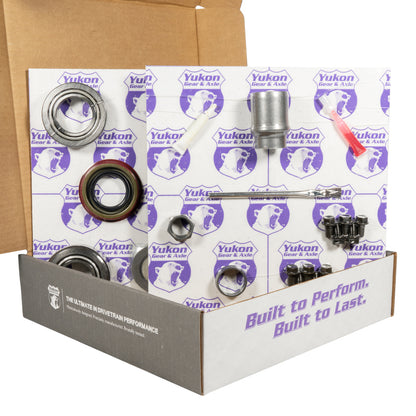 Yukon 8.2in GM 3.08 Rear Ring & Pinion Install Kit 28 Spline Positraction 2.25in Axle Bearings