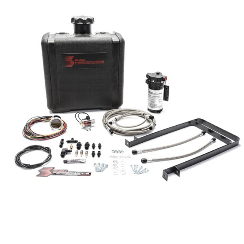 Snow Performance Cummins Stg 2 Boost Cooler Water Injection Kit (SS Braided Line & 4AN Fittings)