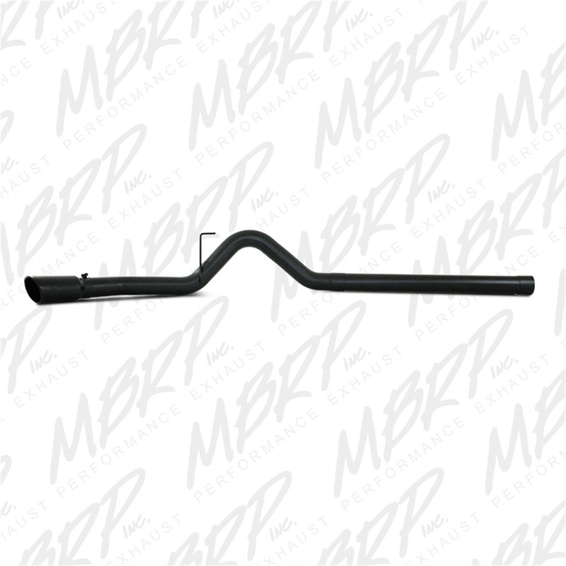 MBRP 10-12 Dodge 2500/3500 Cummins 6.7L Filter Back Single Side Black Coated Exhaust System