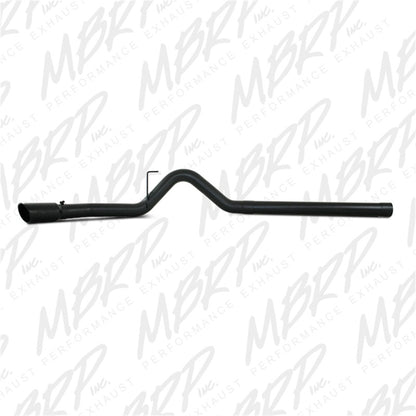 MBRP 10-12 Dodge 2500/3500 Cummins 6.7L Filter Back Single Side Black Coated Exhaust System