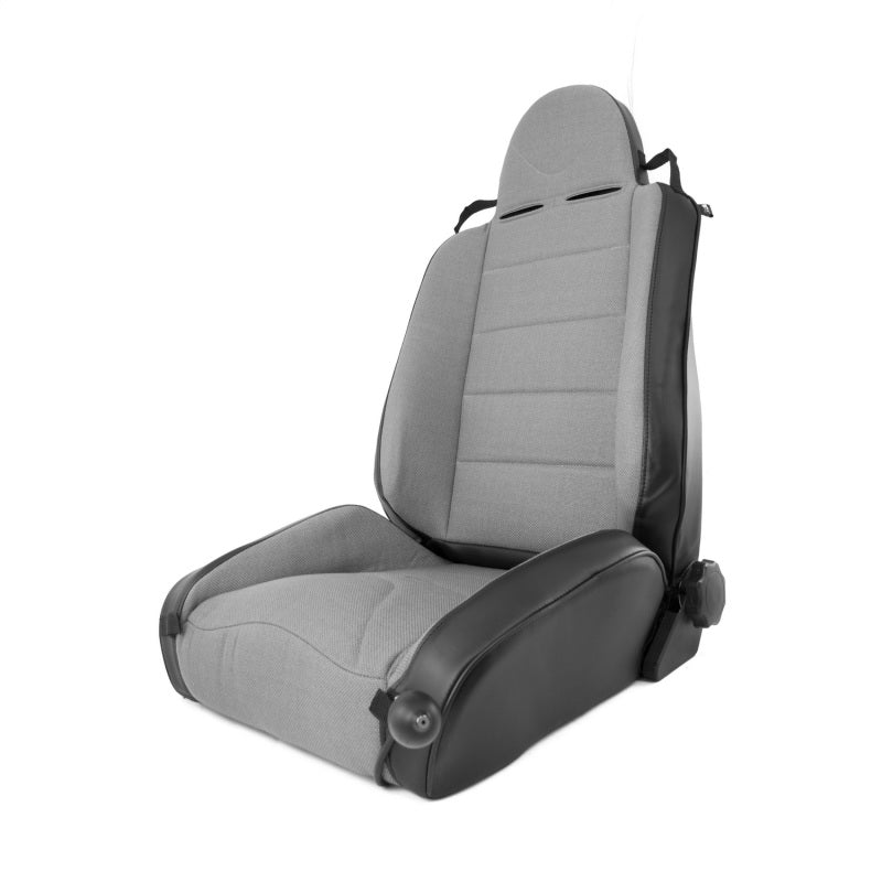 Rugged Ridge XHD Off-road Racing Seat Reclinable Gray 97-06TJ