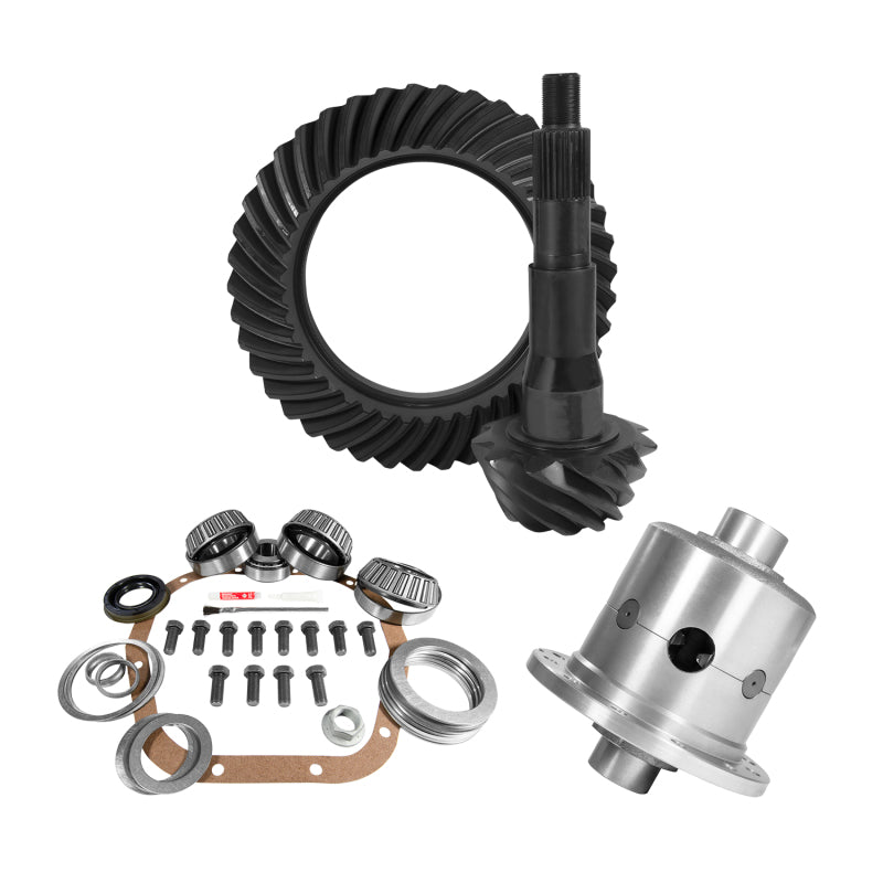 Yukon 10.5in Ford 4.30 Rear Ring & Pinion Install Kit 35 Spline Positraction