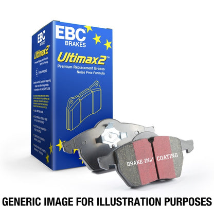 EBC 14-16 Ram Trucks Promaster 3.6 Ultimax2 Rear Brake Pads