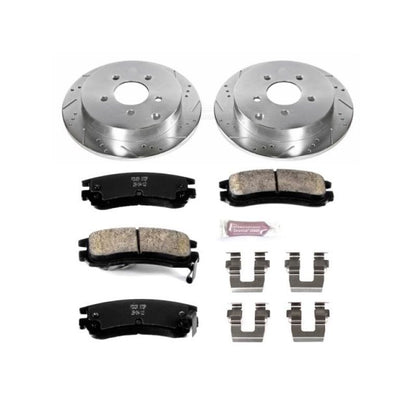 Power Stop 02-07 Buick Rendezvous Rear Z23 Evolution Sport Brake Kit