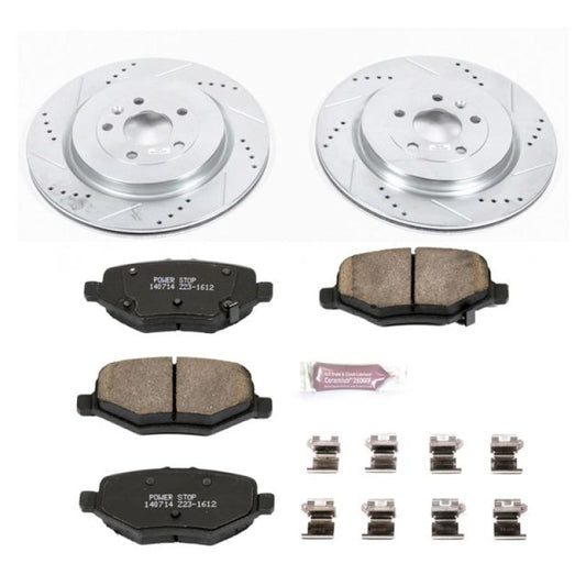 Power Stop 13-19 Ford Explorer Rear Z23 Evolution Sport Brake Kit