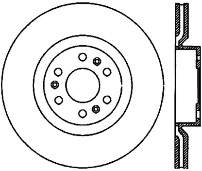 StopTech Drilled Sport Brake Rotor