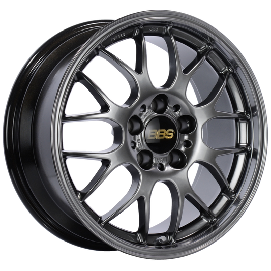 BBS RG-R 17x8 5x120 ET40 CB72.5 Diamond Black Wheel -82mm PFS/Clip Req