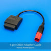 HPT OBDII Adapter Cable - Honda Powersports - 6 Pin