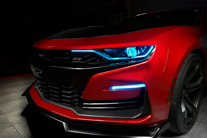 Oracle 19-21 Chevy Camaro SS/RS RGBW+A Headlight DRL  Kit - ColorSHIFT w/o Controller