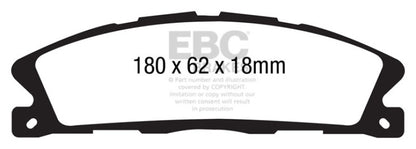 EBC 13+ Ford Explorer 3.5 Twin Turbo 4WD Extra Duty Front Brake Pads