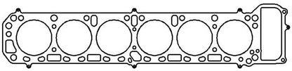Cometic Nissan 75-80 L28 89mm .040in. MLS Head Gasket - Left
