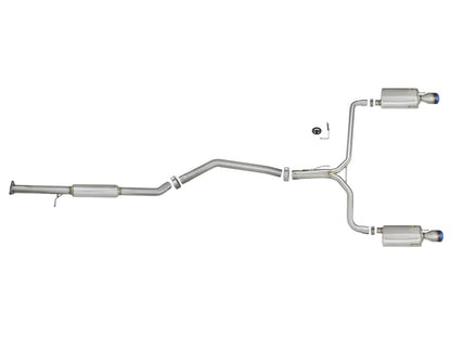 aFe Takeda 2.5-1.75in 304 SS Cat-Back Exhaust System 13-17 Honda Accord LX / EX / EX-L L4-2.4L