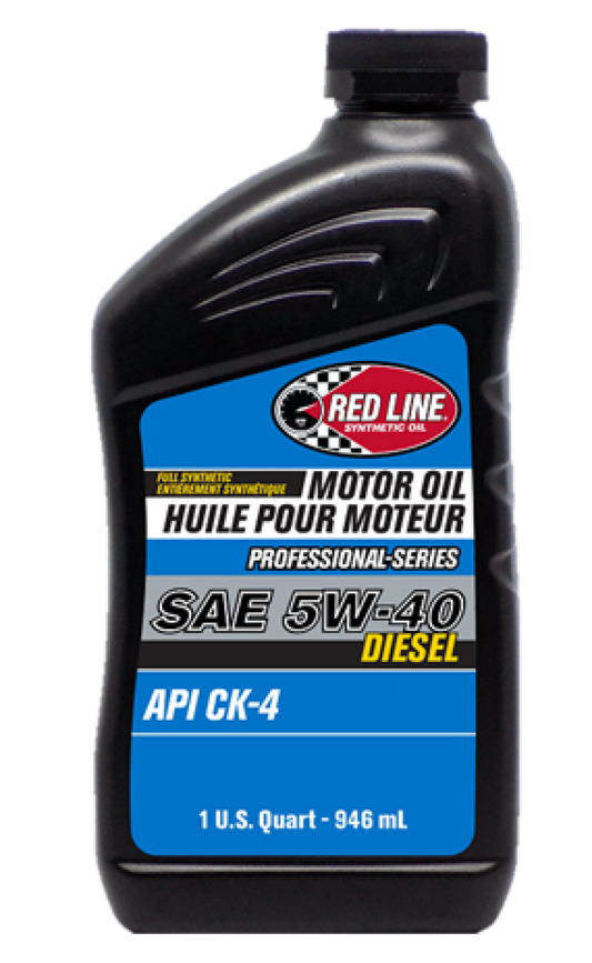 Red Line Pro-Series Diesel CK4 5W40 Motor Oil - Quart