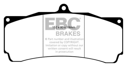 EBC Brakes Orangestuff Full Race Brake Pads