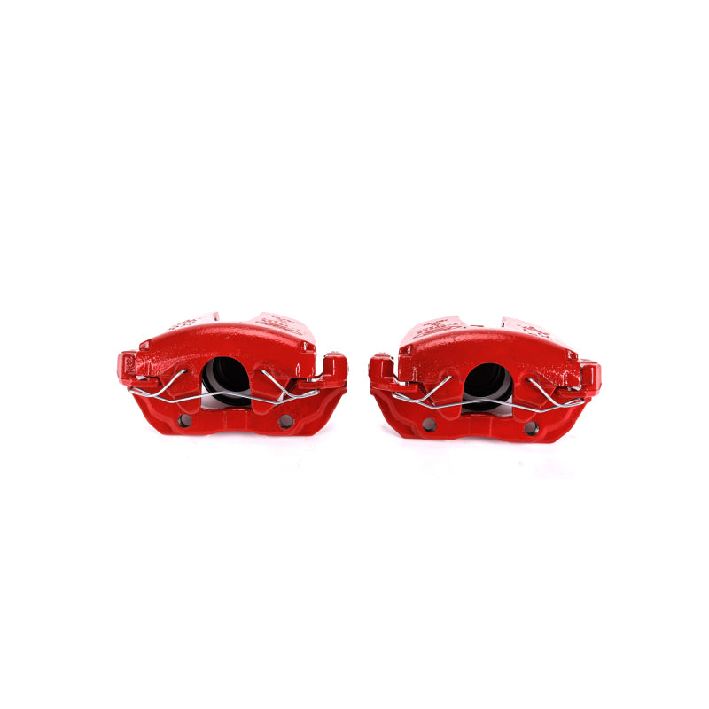 Power Stop 13-18 Ford C-Max Front Red Calipers w/Brackets - Pair