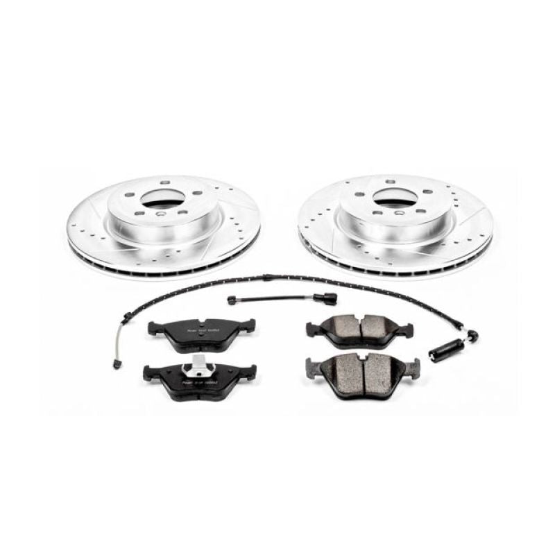 Power Stop 04-10 BMW X3 Front Z23 Evolution Sport Brake Kit