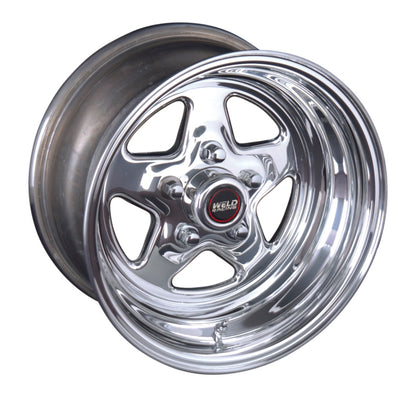 Weld ProStar 15x12 / 5x4.5 BP / 4.5in. BS Polished Wheel - Non-Beadlock