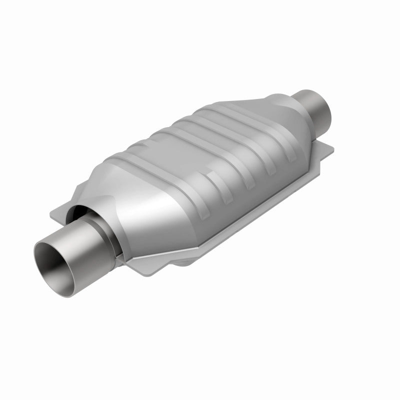 MagnaFlow Univ Cat Conv 2.5in Inlet/Outlet Center/Center Oval 12in Body L x 7in W x 16in Overall L