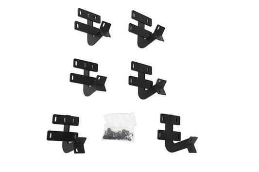 Deezee 19-23 Dodge/Ram Ram Running Board Hex Side Step Bracket Kit