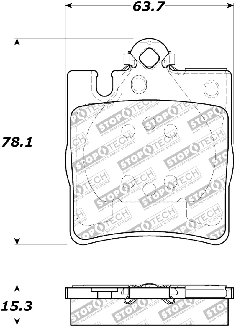 StopTech Street Touring Brake Pads