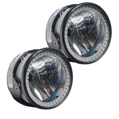 Oracle Lighting 03-04 Lincoln Navigator Pre-Assembled LED Halo Fog Lights -Red
