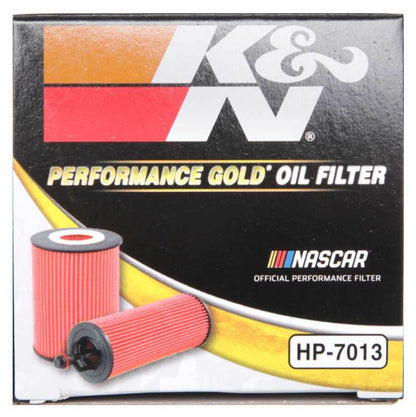 K&N 07-09 Mazdaspeed3 Performance Gold Oil Filter (OEM style cartridge filter)