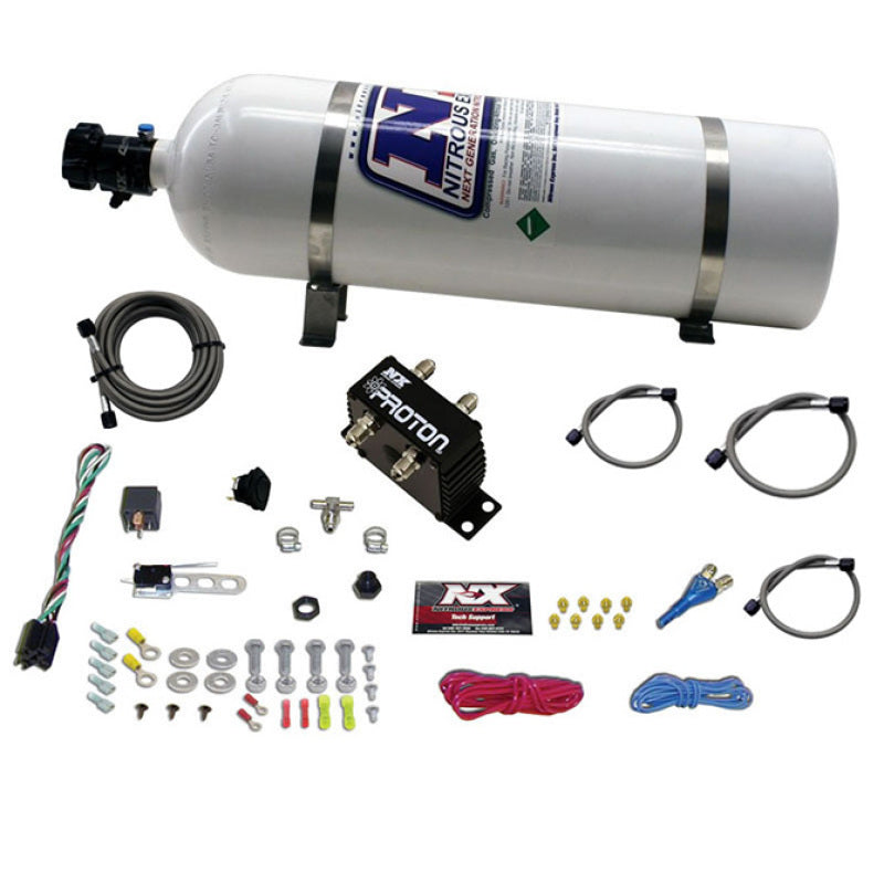 Nitrous Express Proton Plus Nitrous Kit w/15lb Bottle