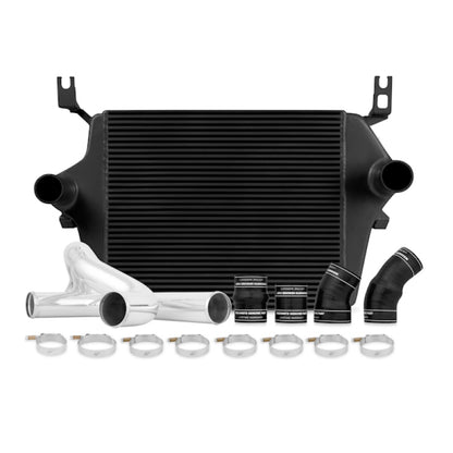 Mishimoto 03-07 Ford 6.0L Powerstroke Intercooler Kit w/ Pipes (Black)