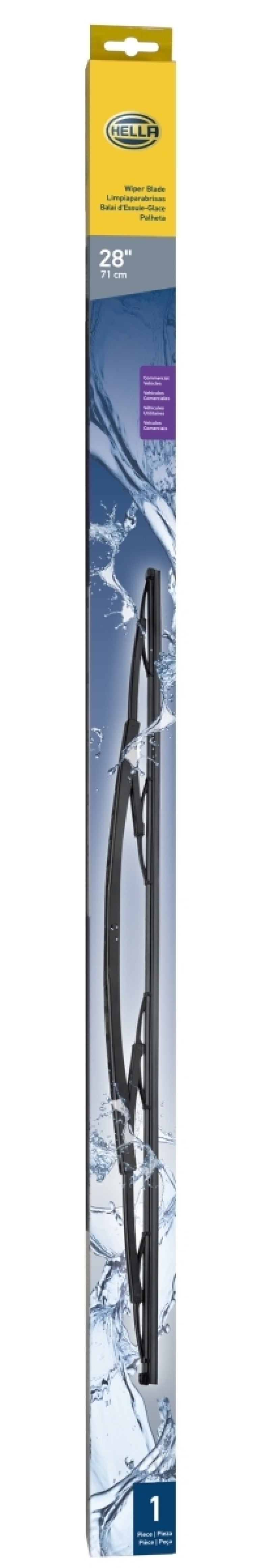 Hella Commercial Wiper Blade 28in - Single