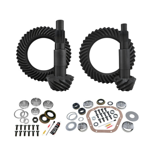 Yukon Gear & Install Kit D60 Reverse/Thick Front D80 Rear Ford F350 4.88