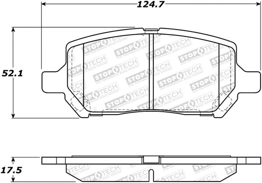 StopTech Street Brake Pads