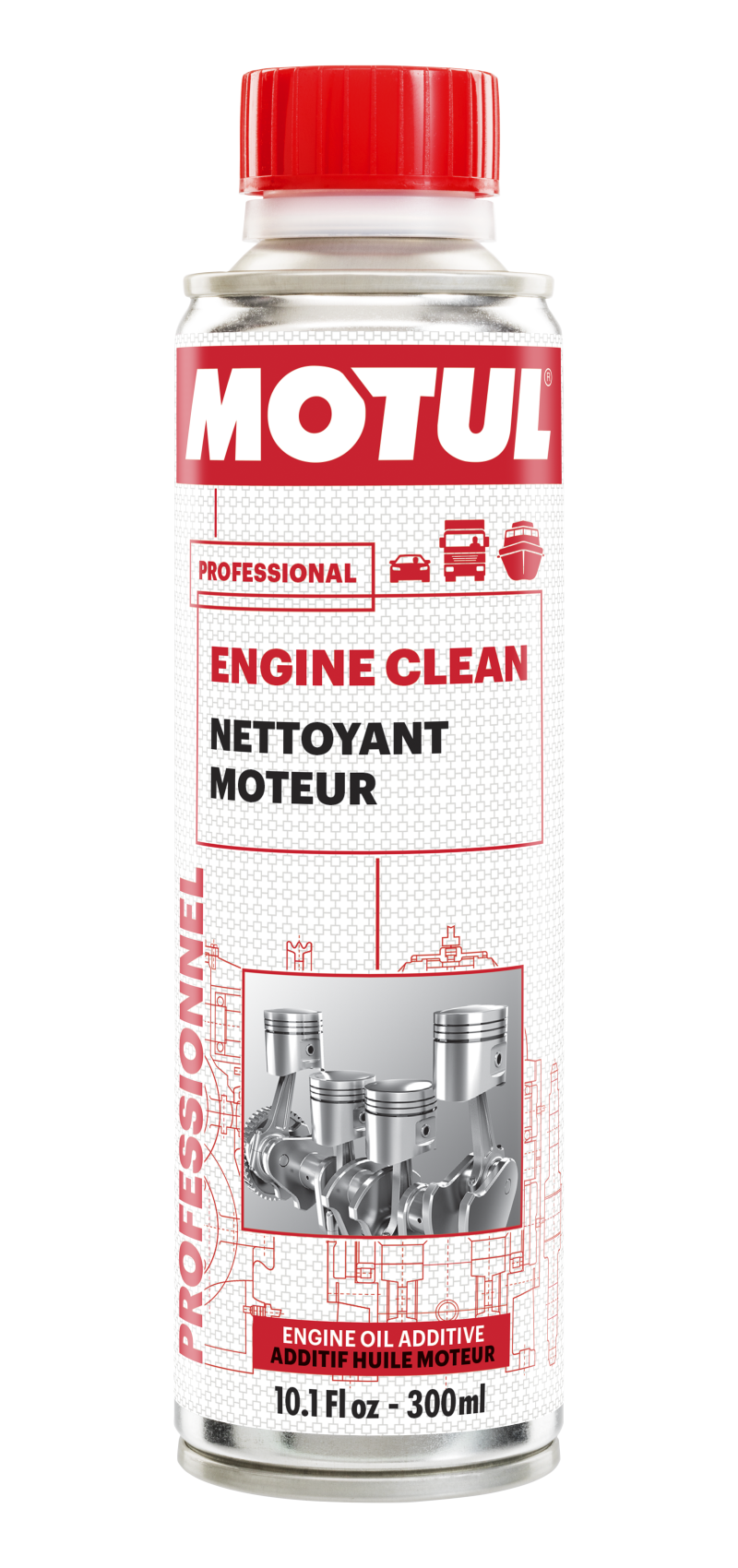 Motul 300ml Engine Clean Auto Additive