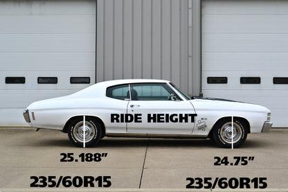 Ridetech 68-72 GM A-Body Small Block/LS StreetGrip Suspension Kit w/ Ball Joints & Bushings