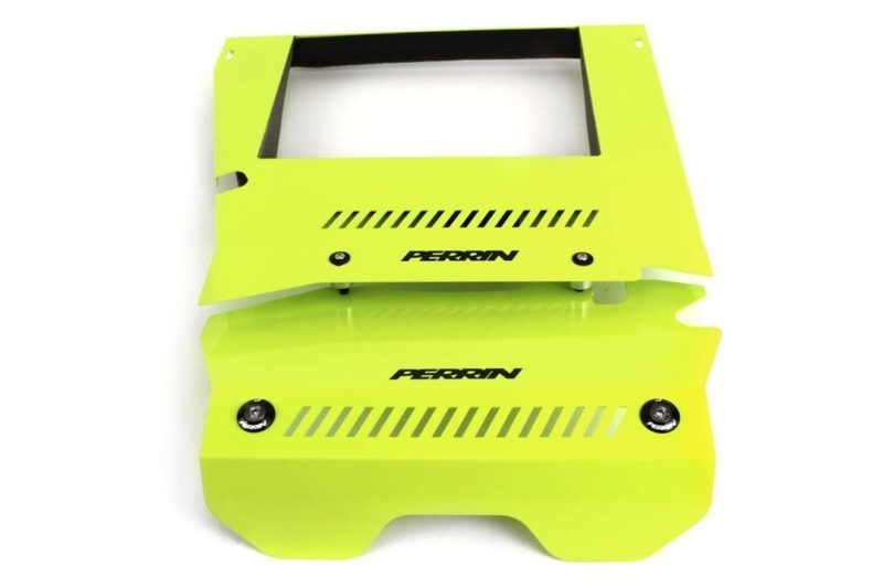 Perrin 15-16 Subaru WRX Engine Cover Kit - Neon Yellow