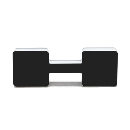 ORACLE Lighting Universal Illuminated LED Letter Badges - Matte Blk Surface Finish - H