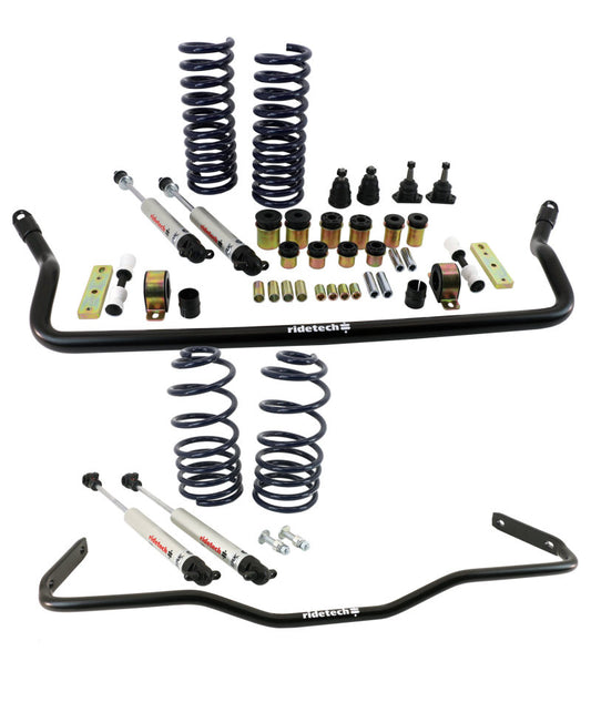 Ridetech 64-67 GM A-Body Big Block StreetGrip Suspension System w/ Ball Joints & Bushings