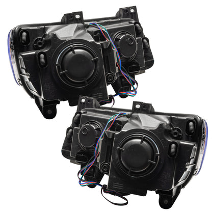 Oracle 11-14 Chrysler 300C SMD HL Black - NON HID - DRL - w/ Simple Controller