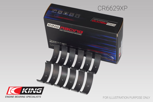 King Engine Bearings Mitsubishi 6G72 (Size 0.26) Connecting Rod Bearing Set