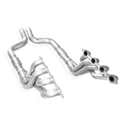 Stainless Works 2016-19 Camaro Catted Headers 2in Primaries 3in Catted Leads 3/8in Flanges