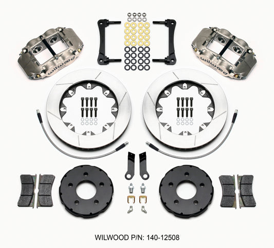 Wilwood Forged Superlite 4R ST BB Front Kit Road Race 2005-2014 Mustang