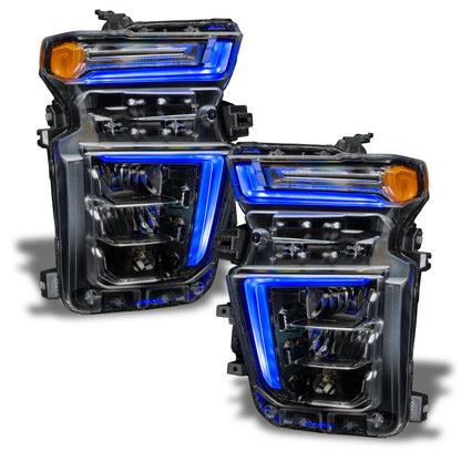 Oracle 20-21 Chevy Silverado HD 2500 RGB+W Headlight DRL Kit - ColorSHIFT w/o Controller