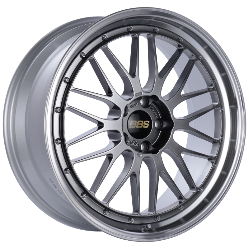 BBS LM 21x9 5x120 ET32 Diamond Black Center Diamond Cut Lip Wheel -82mm PFS/Clip Required