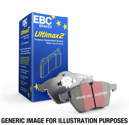 EBC 14-16 Ram Trucks Promaster 3.6L Ultimax Front Brake Pads