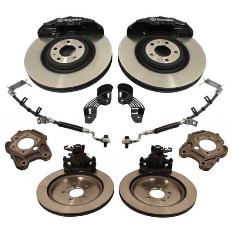 Ford Racing 2005-2014 Mustang Six Piston 15-inch Brake Upgrade Kit